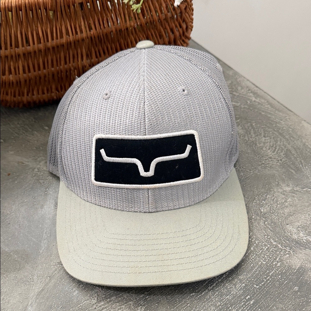 Grey kimes Snapback Hat